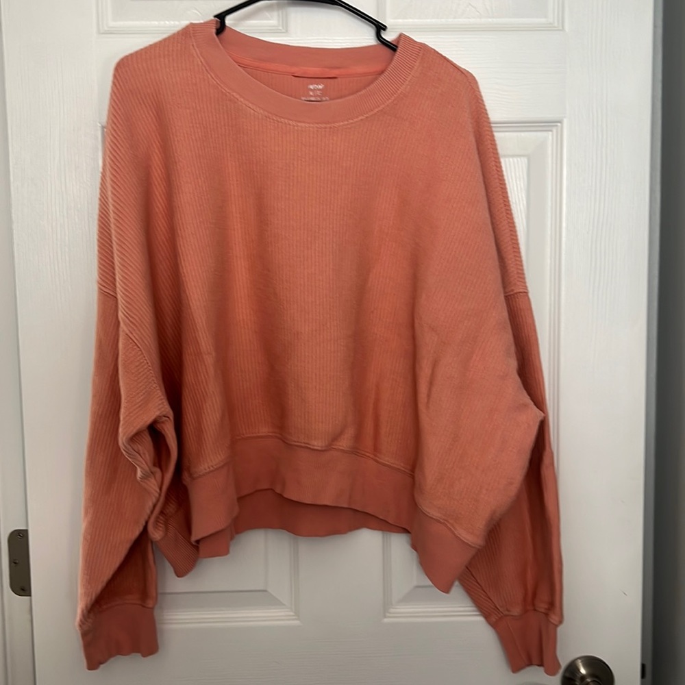 AERIE RIBBED CREWNECK SWEATER/SWEATSHIRT size XL